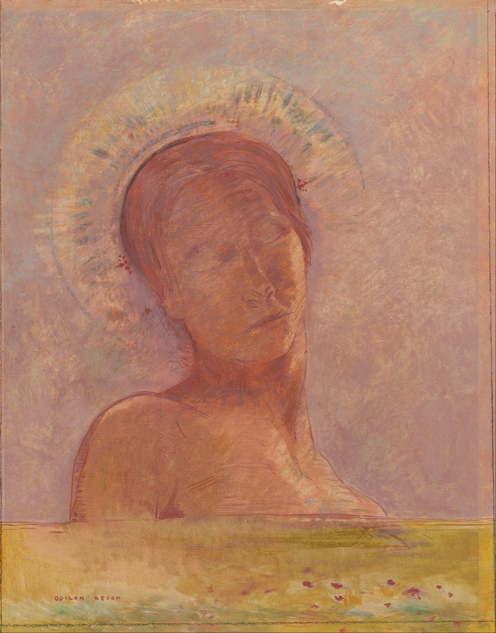 Closed eyes