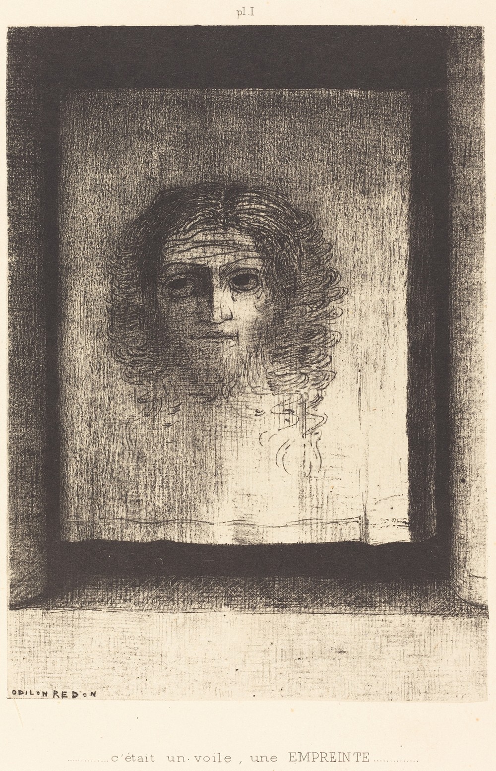 C’etait un voile, un empriente (It was a veil, an imprint)