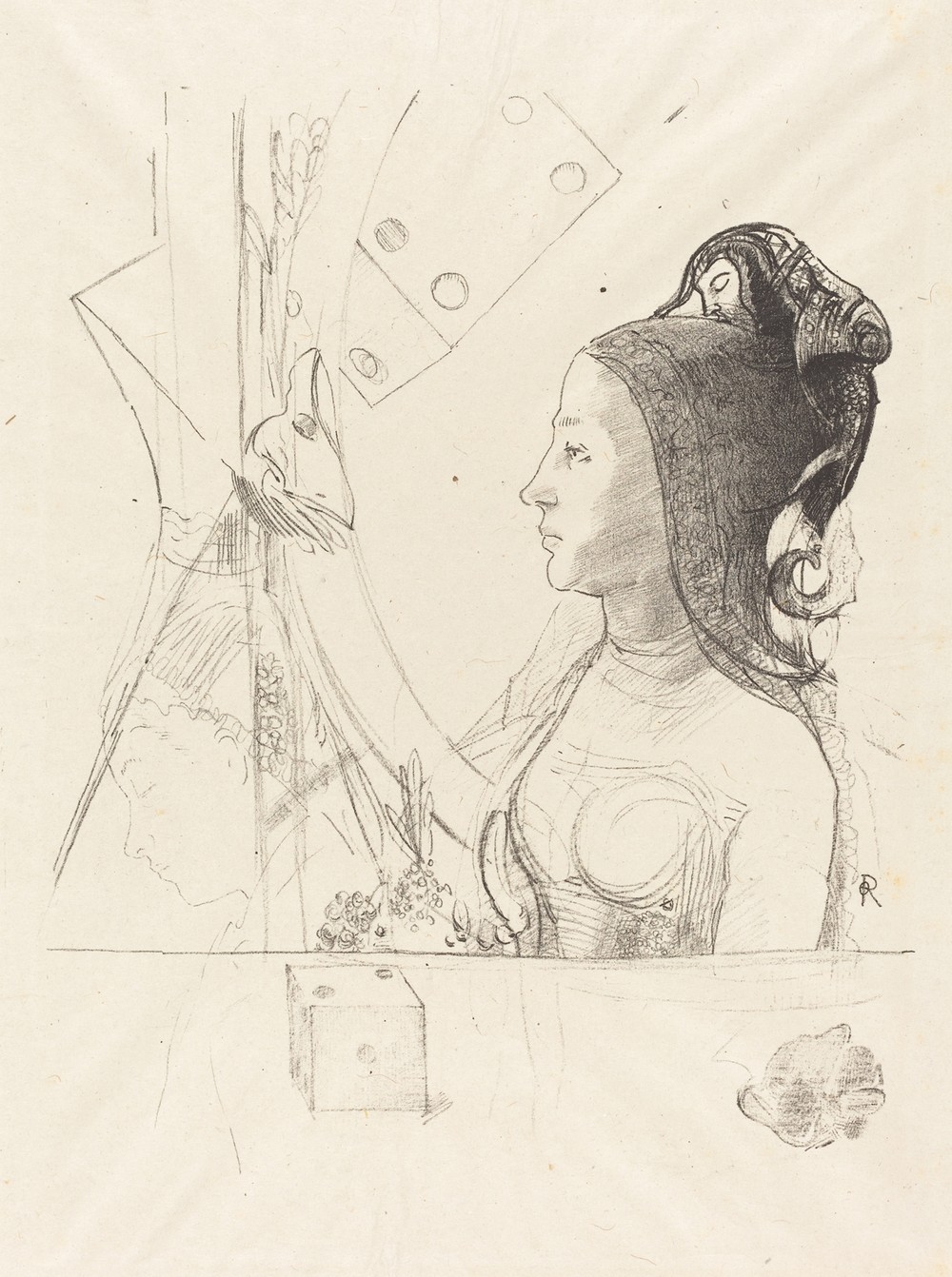 Femme de Profil (Profile of a Woman)
