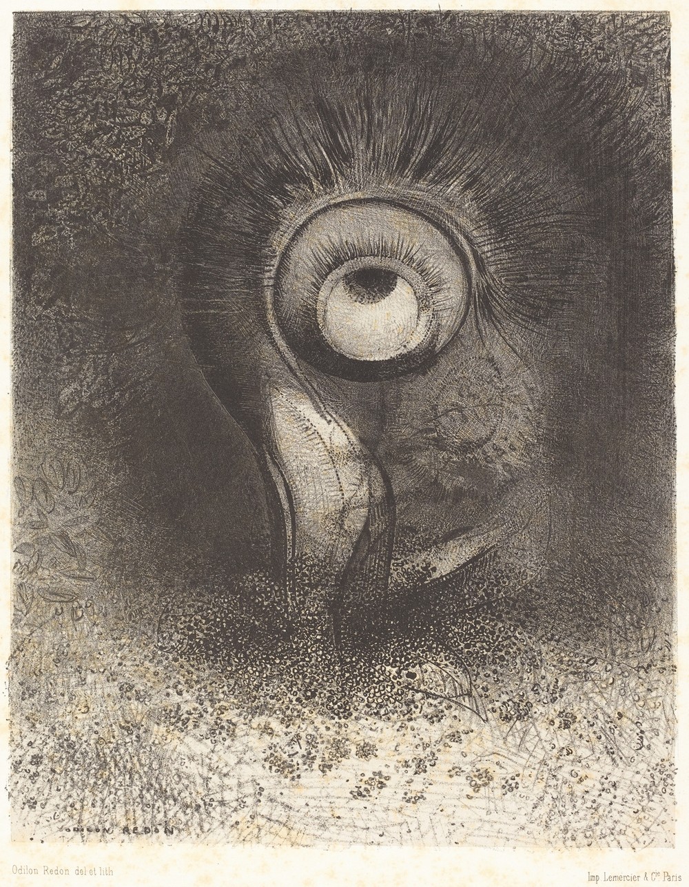 Il y eut peut-etre une vision premiere essayee dans la fleur (There was perhaps a first vision attempted in the flower