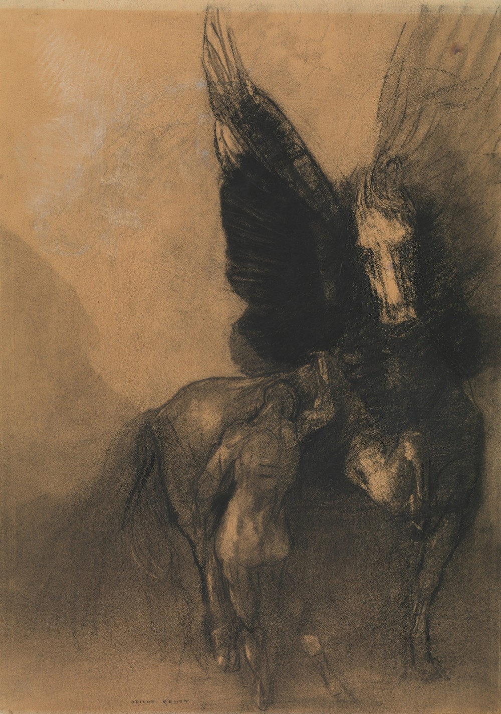 Pegasus and Bellerophon (ca. 1888)
