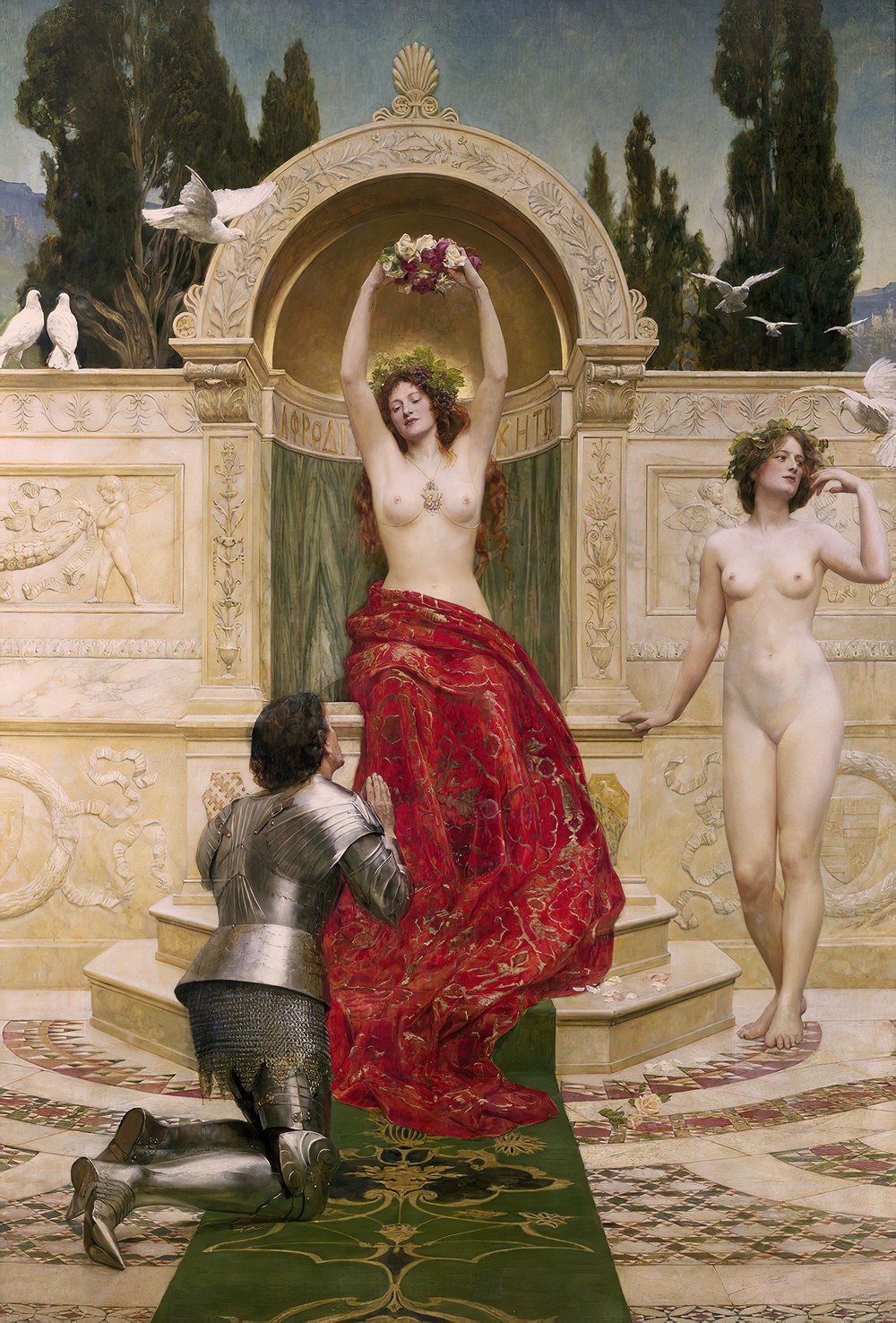 Tannhäuser en el Venusberg