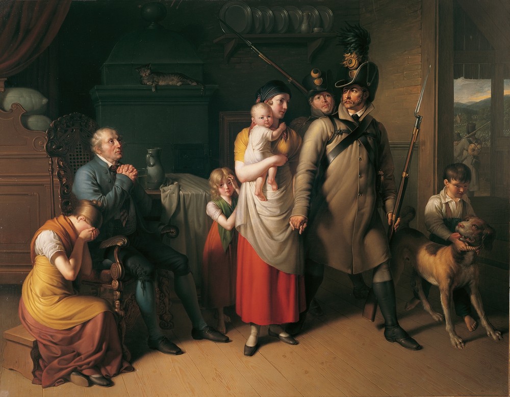 Die Heimkehr des Landwehrmannes