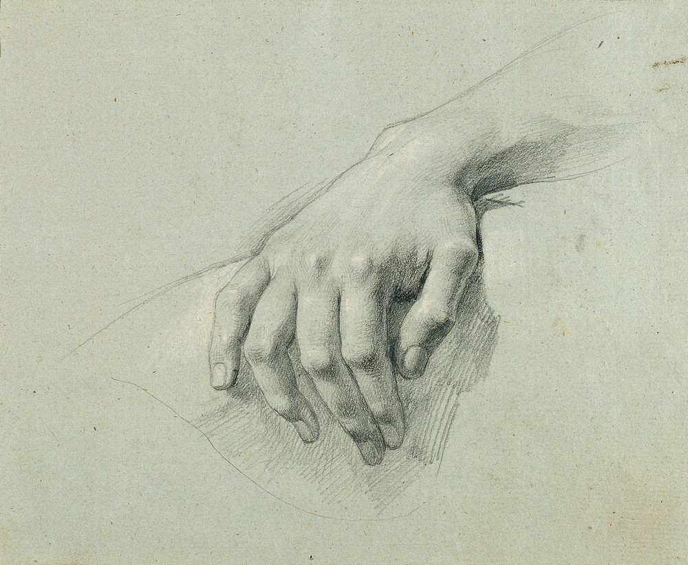 Handstudie zu ‘Arindal und Daura’