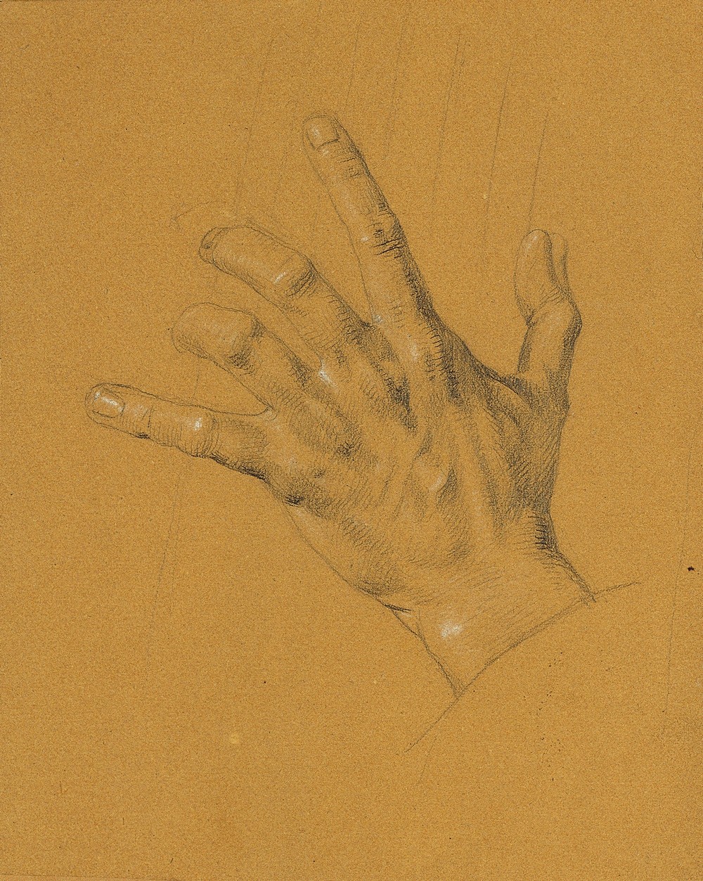 Handstudie zu ‘Ossian und Malvina’ (before 1821)
