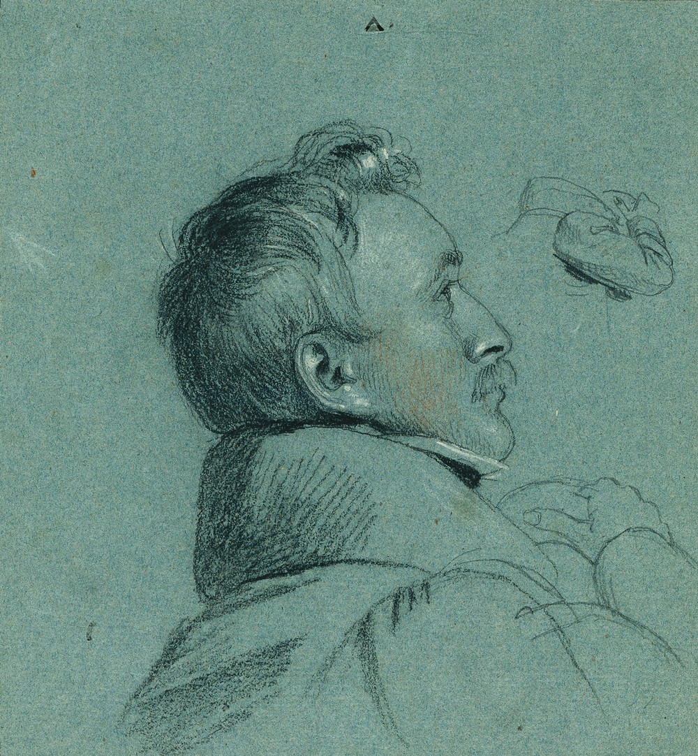 Kopfstudie zu ‘Rückkehr des Kaisers Franz aus Pressburg’ (before 1828)