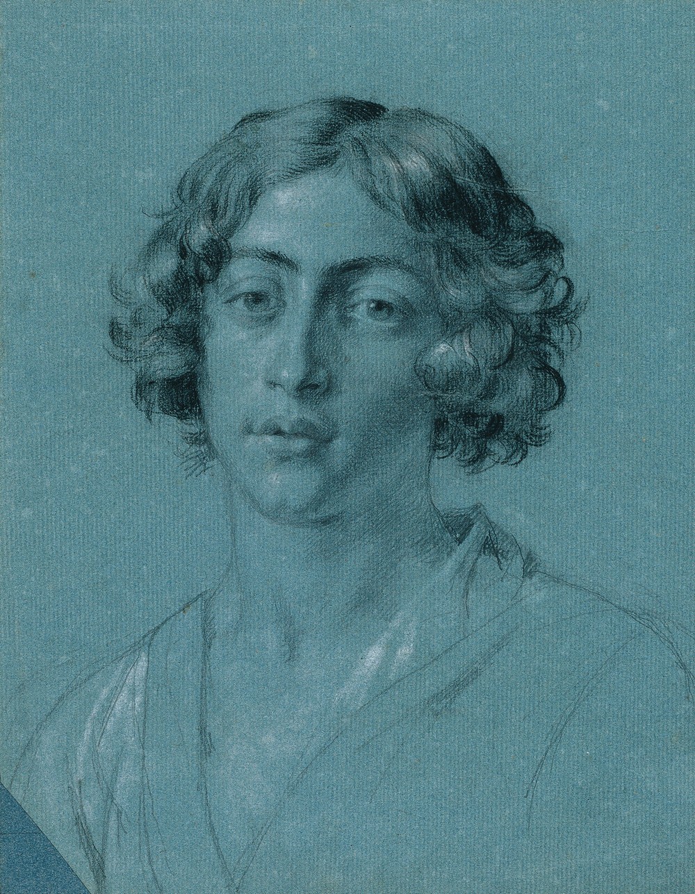 Porträtstudie zu ‘David mit dem Haupt Goliaths’ (before 1852)