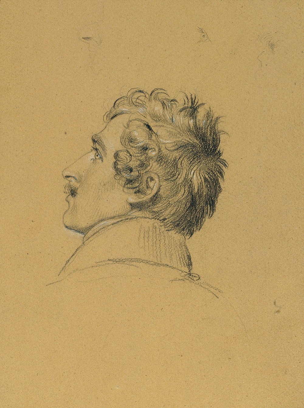 Porträtstudie zu ‘Einzug nach dem Pariser Frieden’ (before 1828)