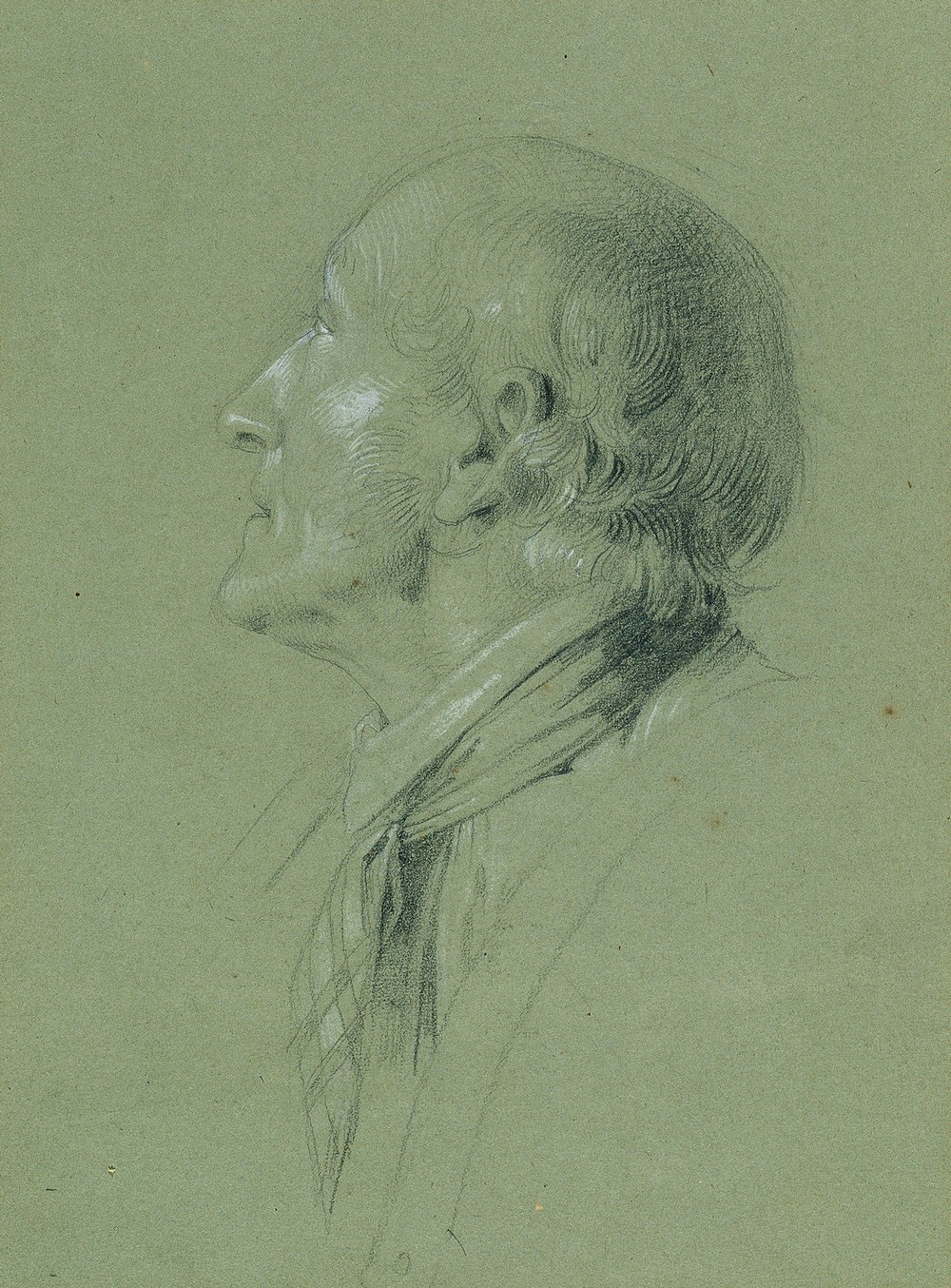 Porträtstudie zur ‘Heimkehr des Landwehrmannes’ (1817) (before 1817)