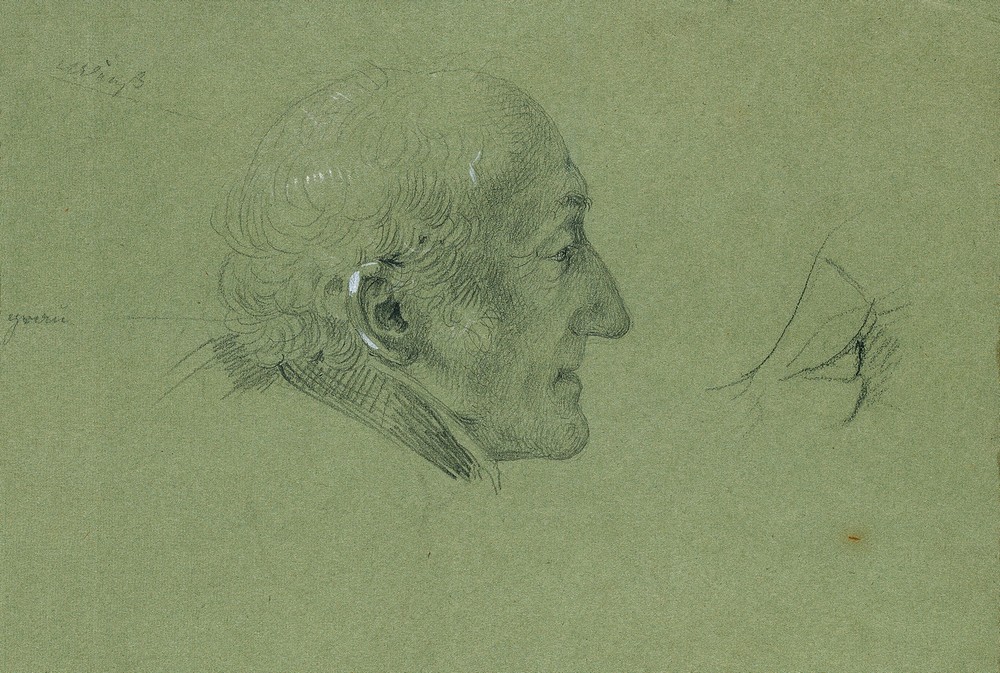 Porträtstudie zur ‘Heimkehr des Landwehrmannes’ (1820) (before 1820)