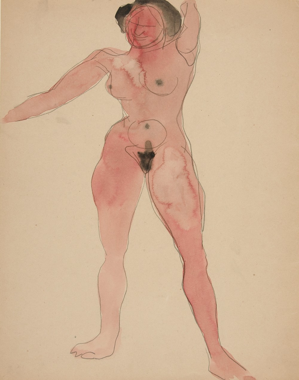 Female Nude (ca. 1912)