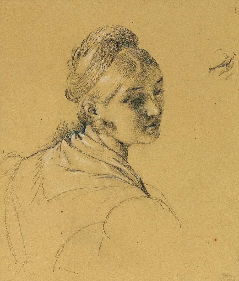 Weibliche Studie zum ‘Einzug nach dem Pariser Frieden’ (before 1828)