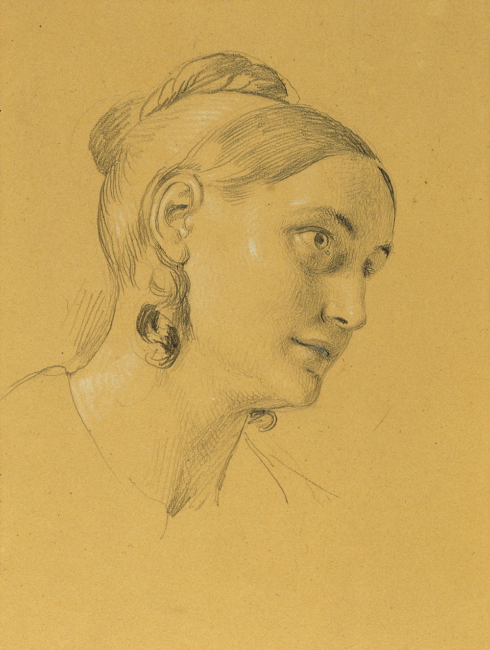 Weibliche Studie zum ‘Einzug nach dem Pariser Frieden’ (before 1828)