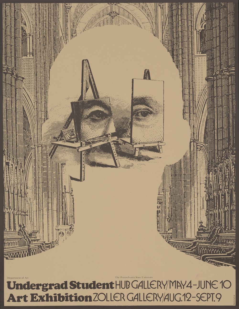 Undergrad student art exhibition
