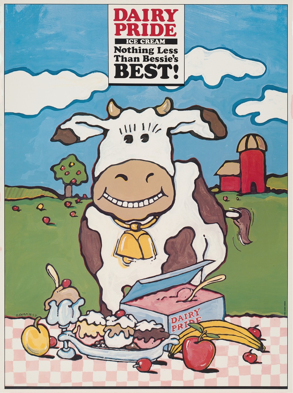 Dairy Pride ice cream, nothing less than Bessie’s best