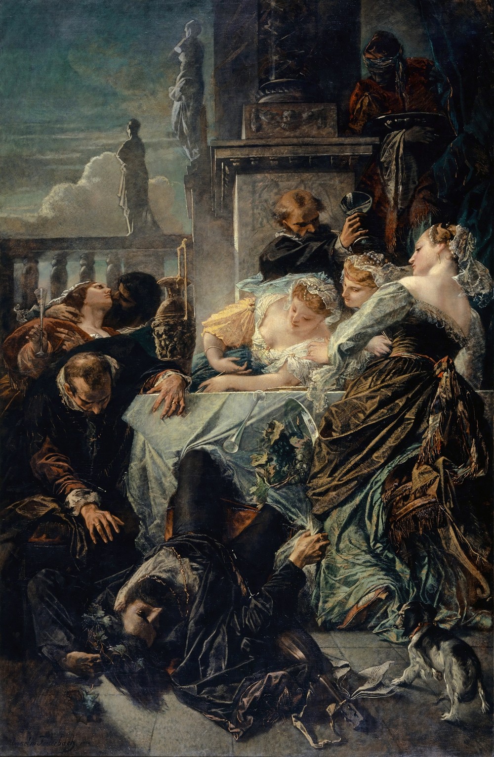 The Death Of Pietro Aretino