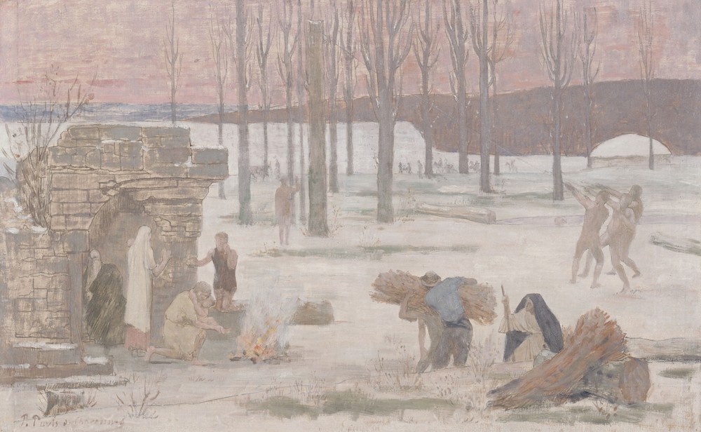L’Hiver, esquisse pour l’Hôtel de Ville de Paris