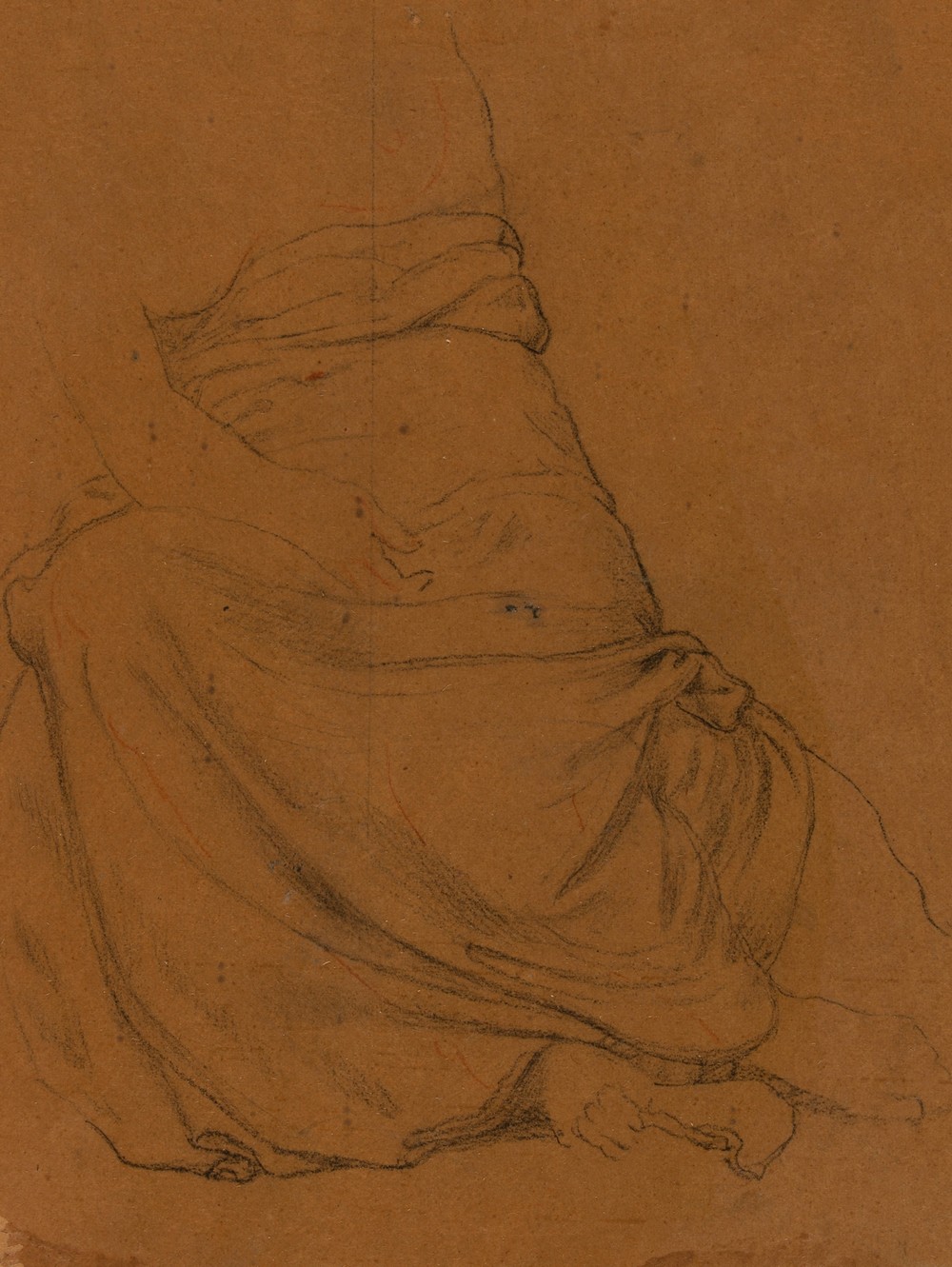 Etude de draperie