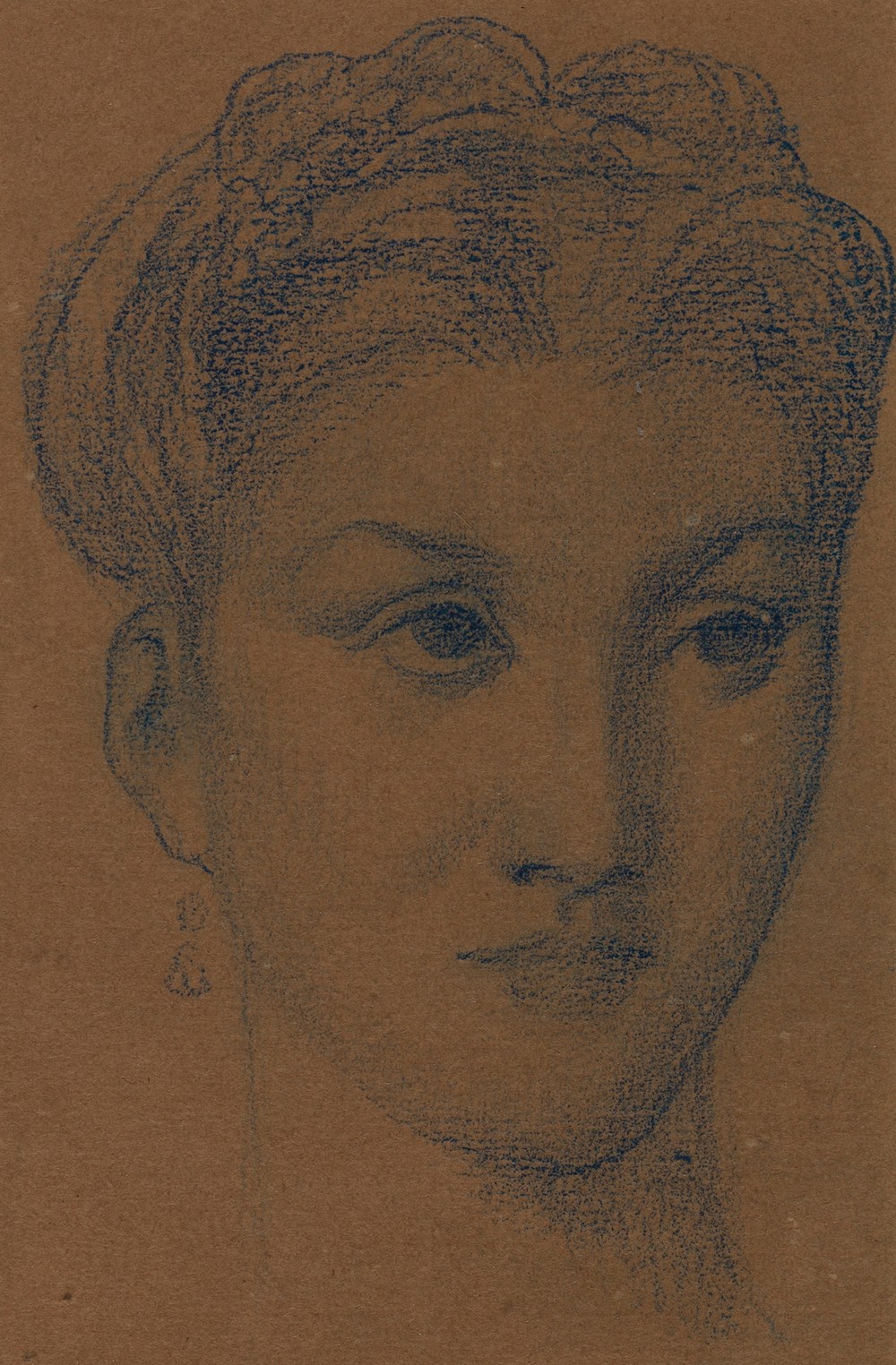 Etude de tête de femme