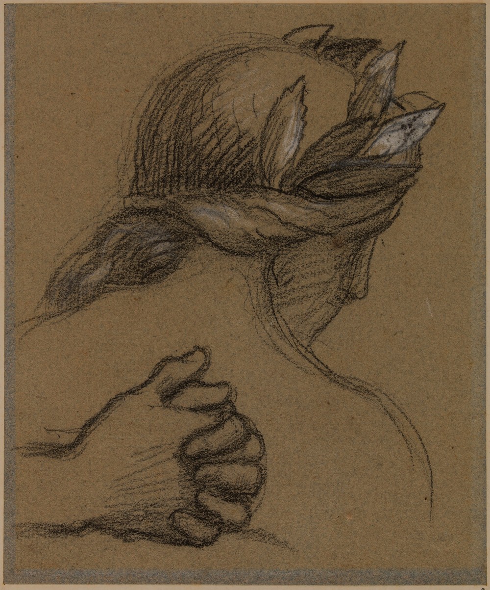 Etude de tête et de mains