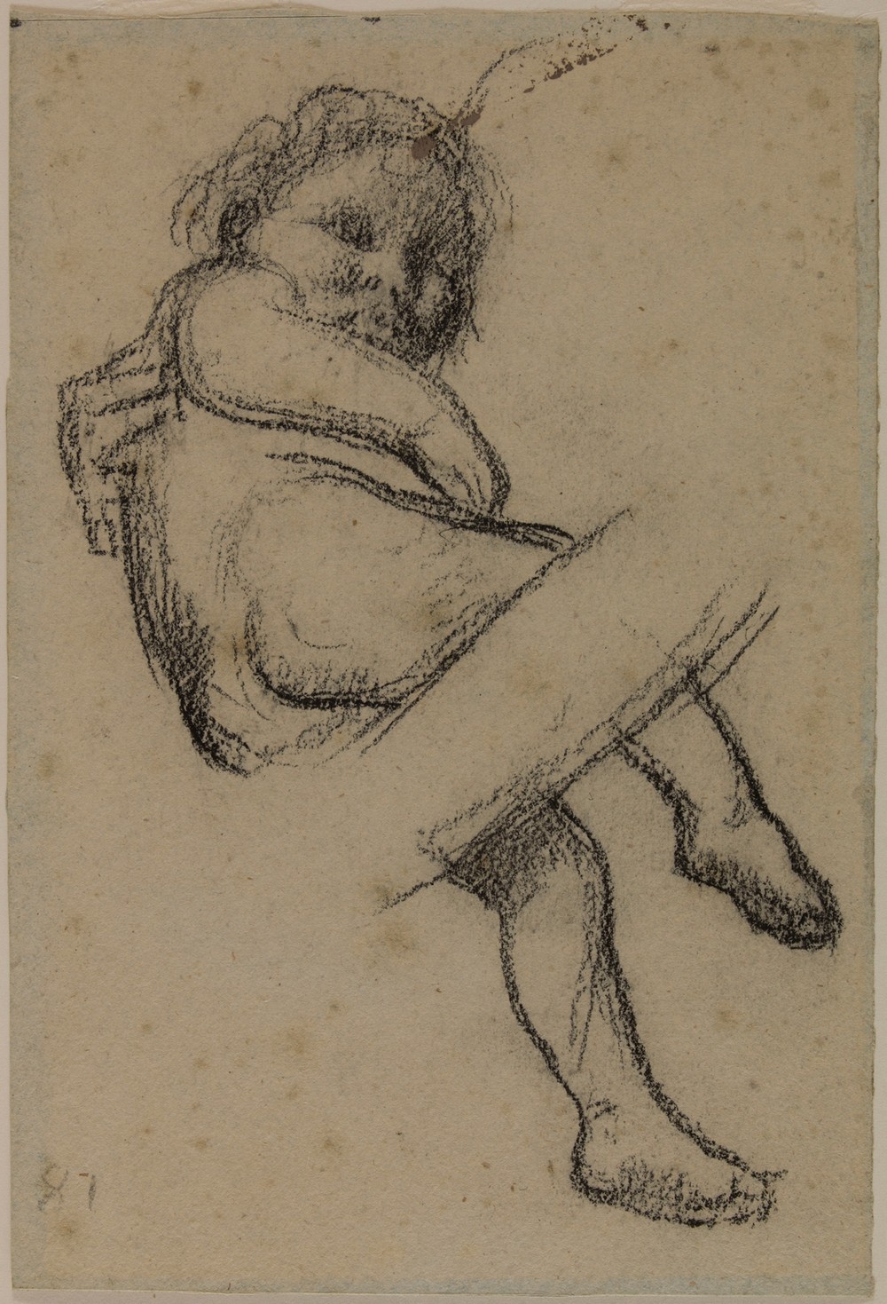 Etude d’enfant pour ‘L’Enfance de sainte Geneviève’