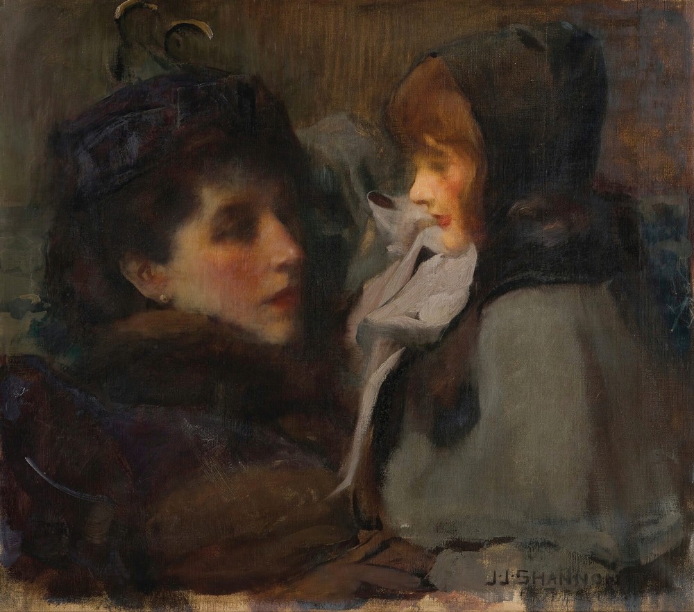 The Artist’s Wife And Daughter