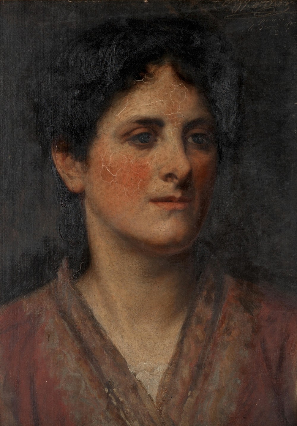 Portrait of an elderly woman