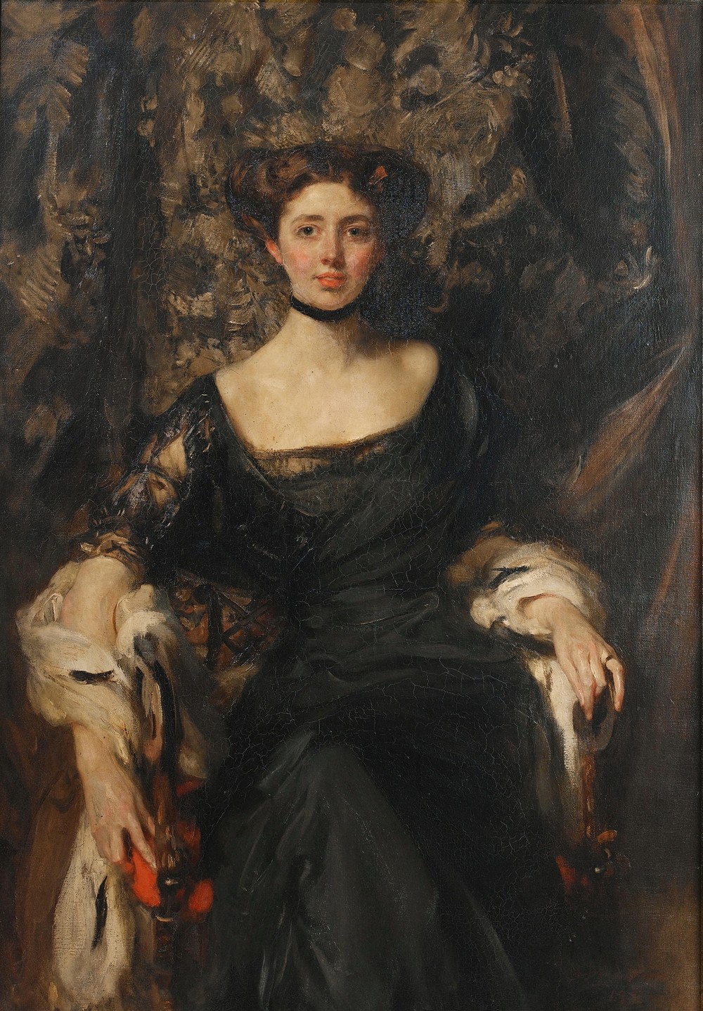 Portrait of Miss Aline Henderson (Mrs J.T. Wigan)