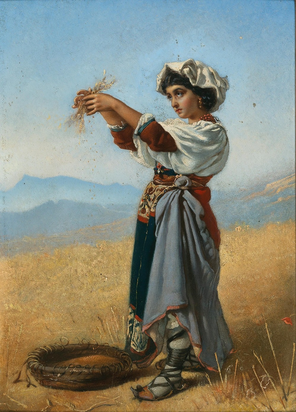 The Corn Gatherer (c. 1860)