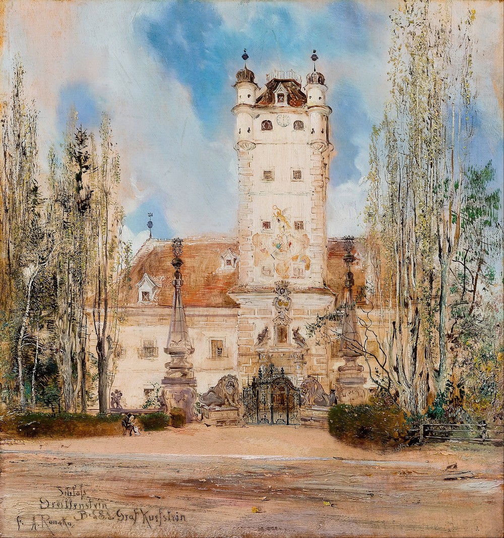 Greillenstein Castle (between 1885 and 1886)