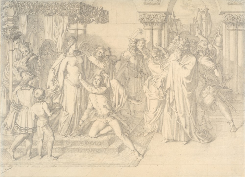 Singers’ Contest on the Wartburg (c. 1853)