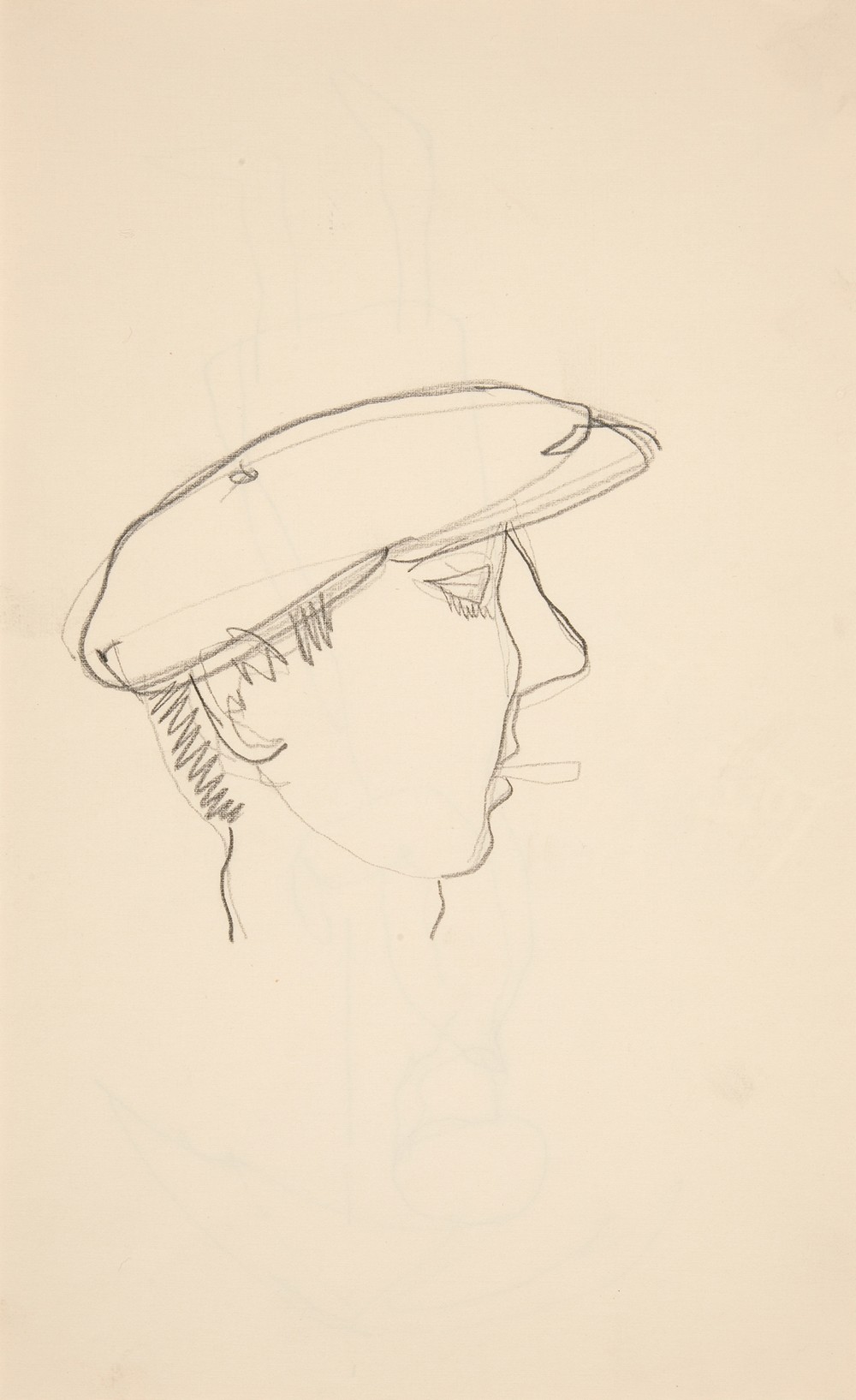Head of Man Smoking (early 20th century)