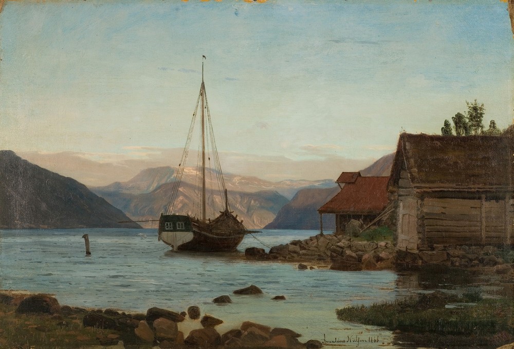Aften ved Balestrand