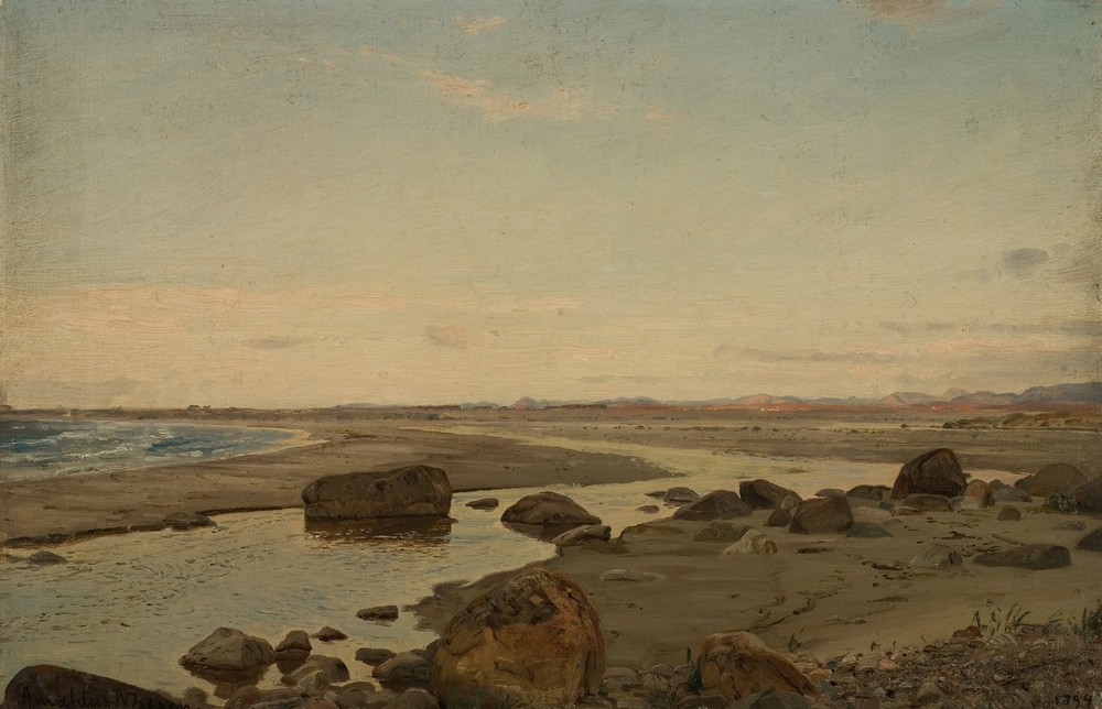 Aften ved Nærland, Jæren