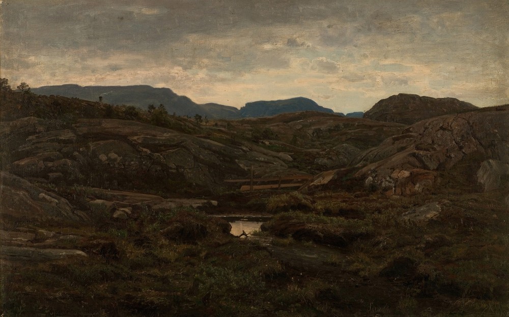 Fra heiene ved Aafjord