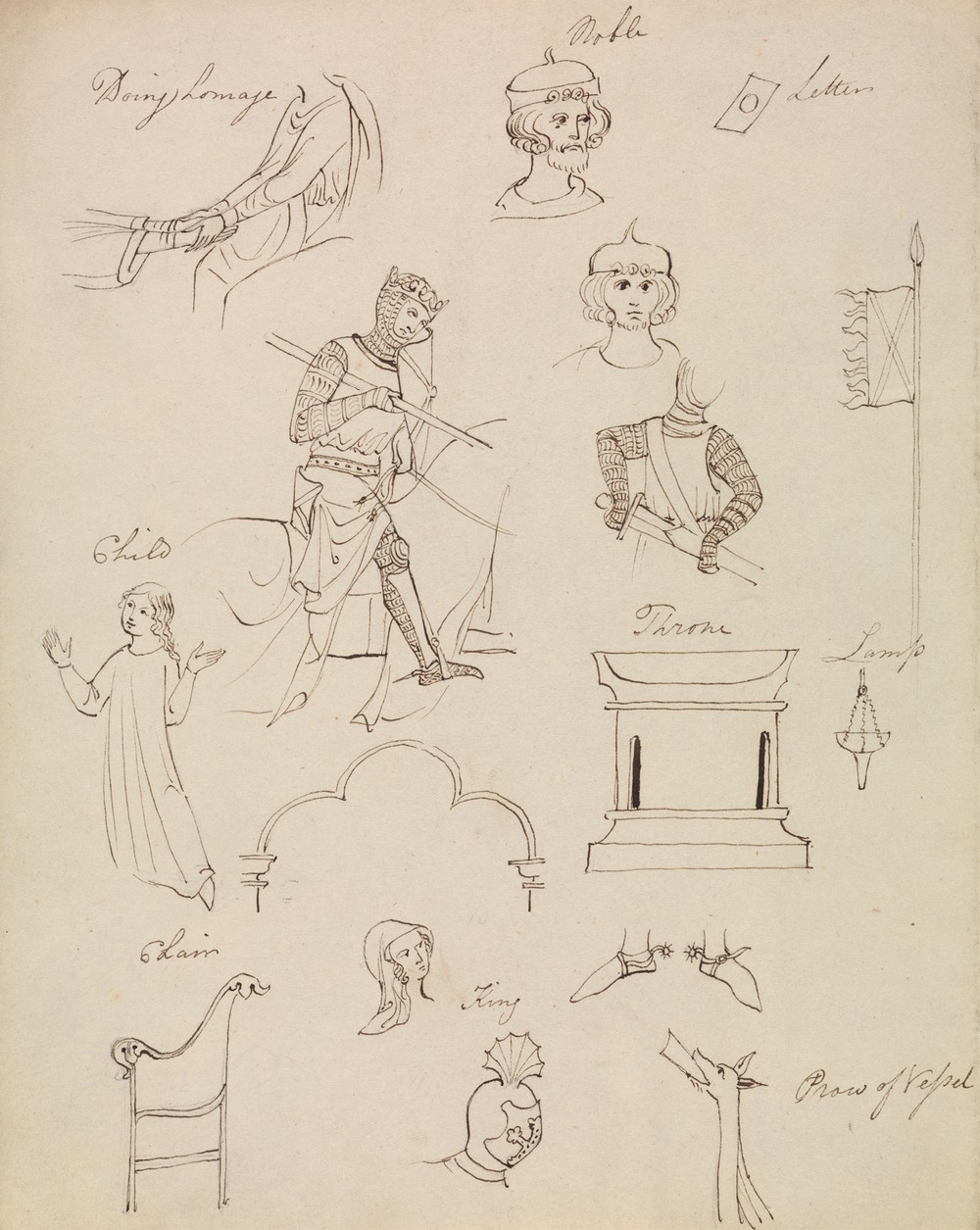 figure Studies for Medieval Noble Life