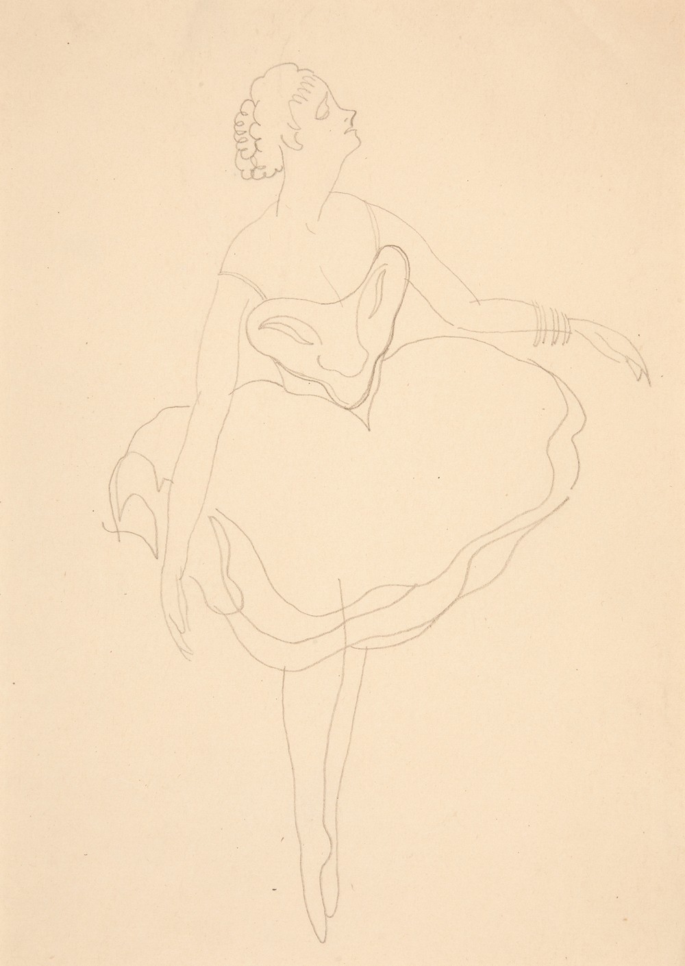 Study for ‘Costume Sketch (Bal Masque)’ (ca. 1928)