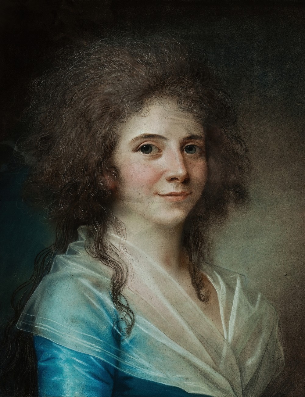 Portrait Of Wilhelmine Bertouch, Lady-In-Waiting (1790s)