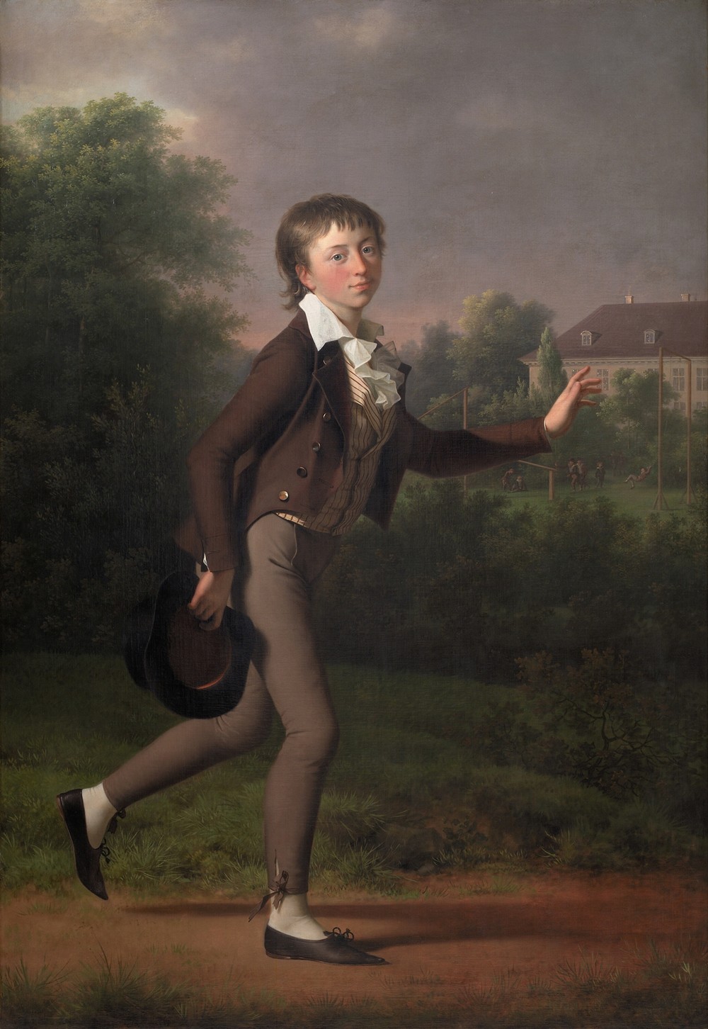 A Running Boy. Marcus Holst von Schmidten