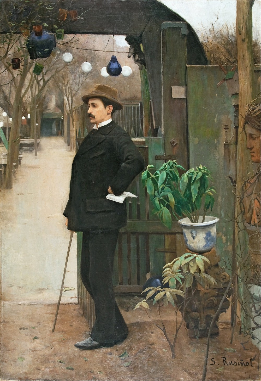 Portrait Of Miquel Utrillo (from 1890 until 1891)