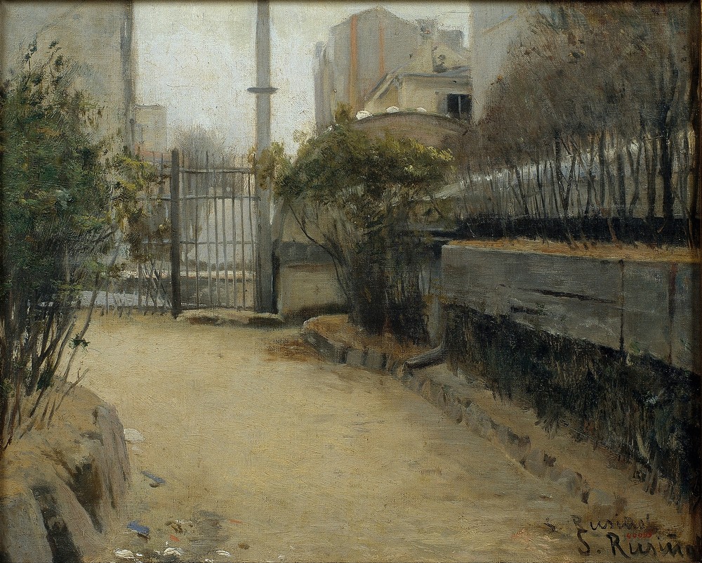 Garden of Montmartre (from 1890 until 1891)