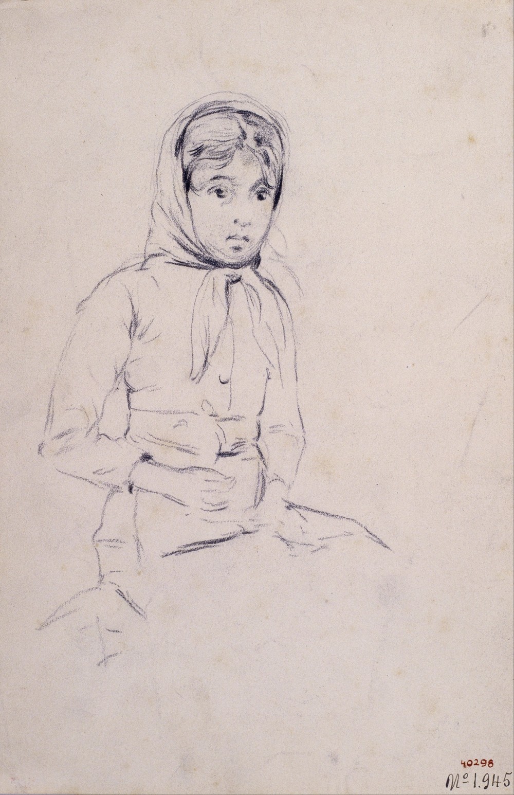 Seated Girl (circa 1883)