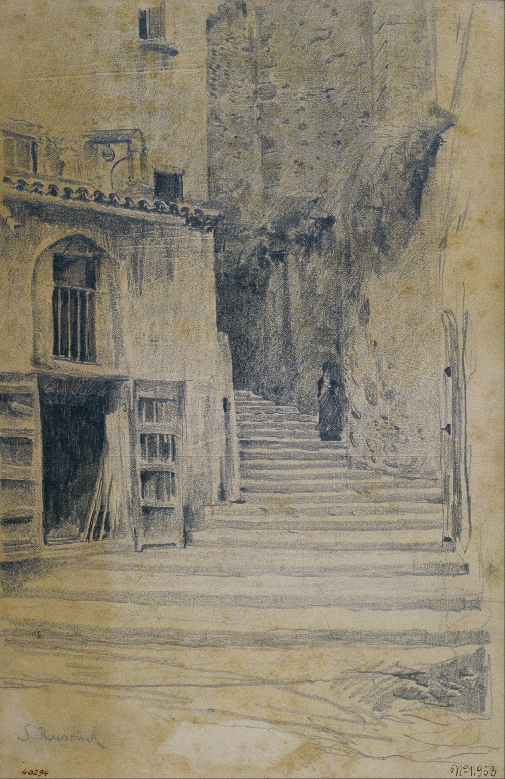 Village Street. Granada (circa 1895)