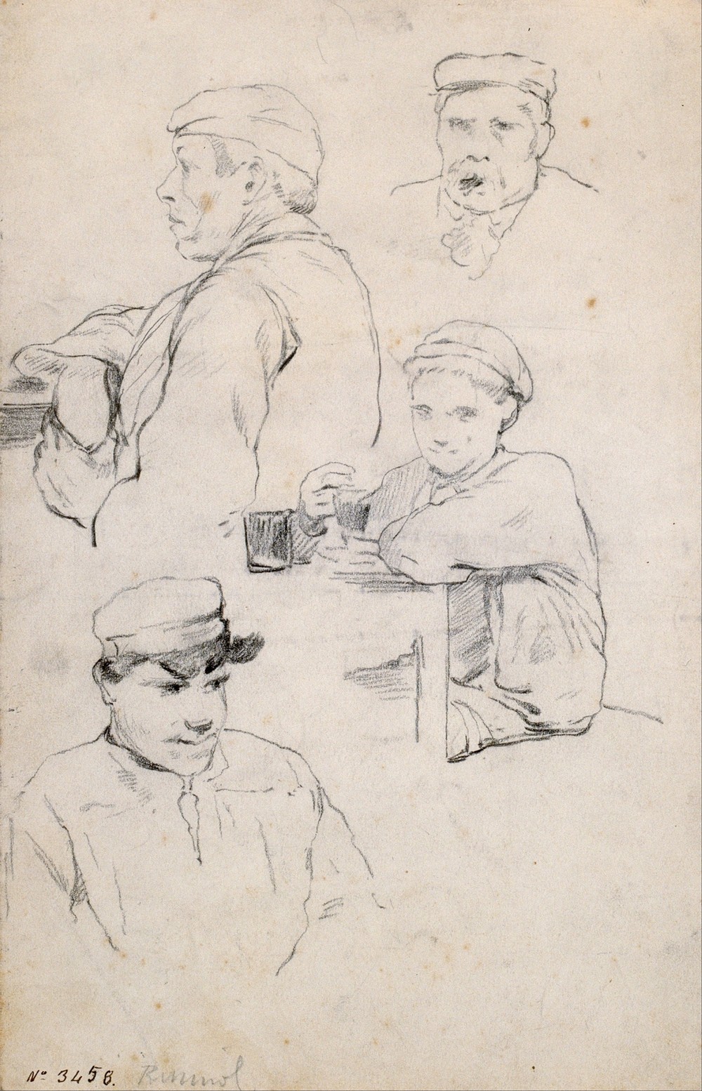 Figures Study (circa 1883)
