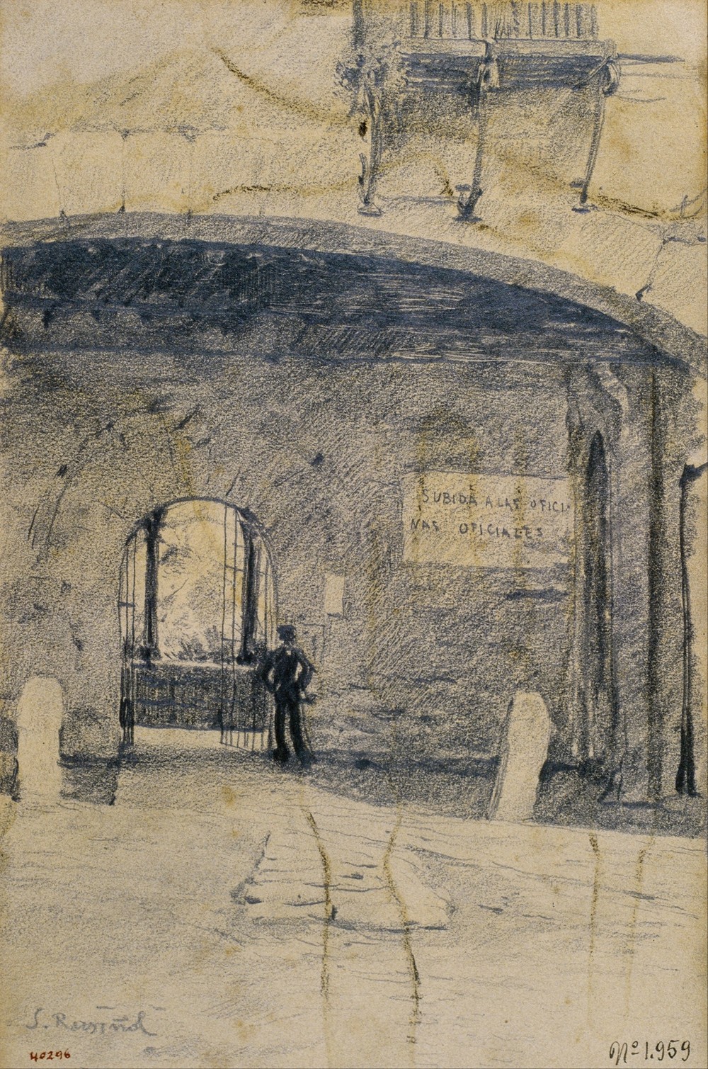 Gateway Arch and Wall (circa 1895)