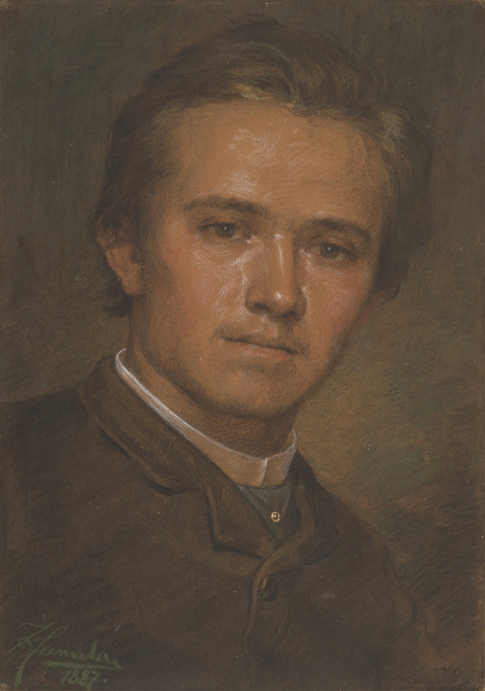 Portrait of Sculptor Janček
