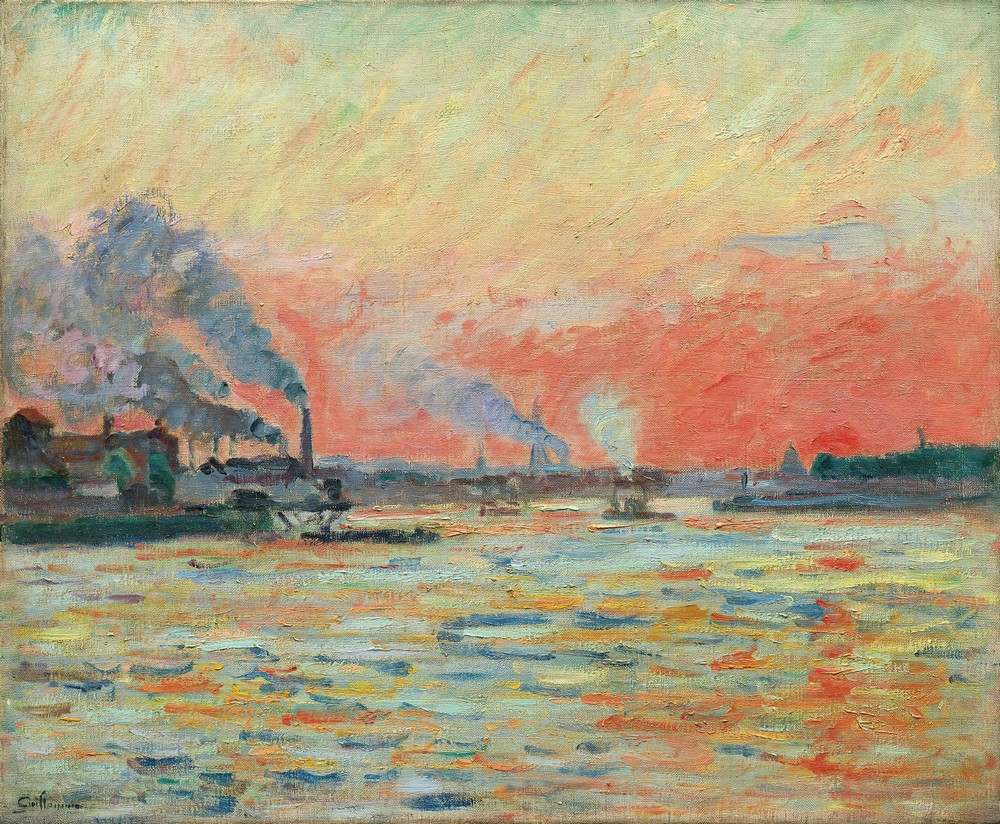Confluent de la Seine et de la Marne à Ivry