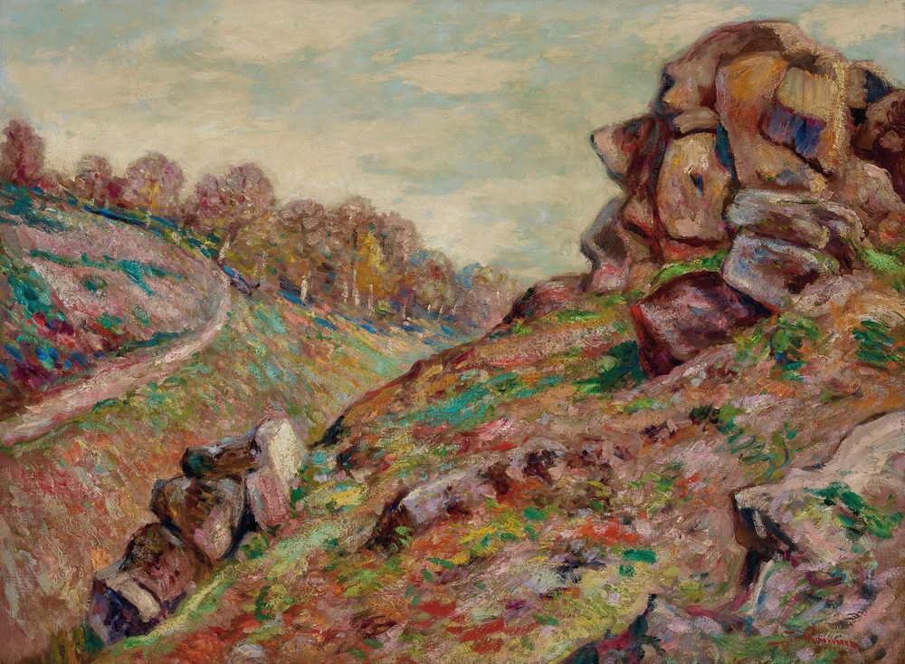 Hauteur de la Sédelle, paysage de la Creuse (circa 1895)