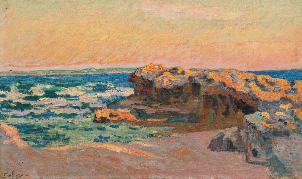 Rocher À Saint-Palais (circa 1892)