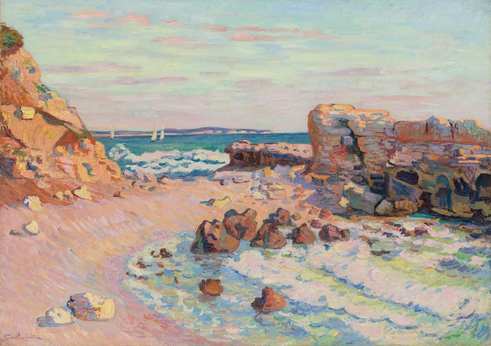 La Pierriere À Saint-Palais, Marée Montante (circa 1900)